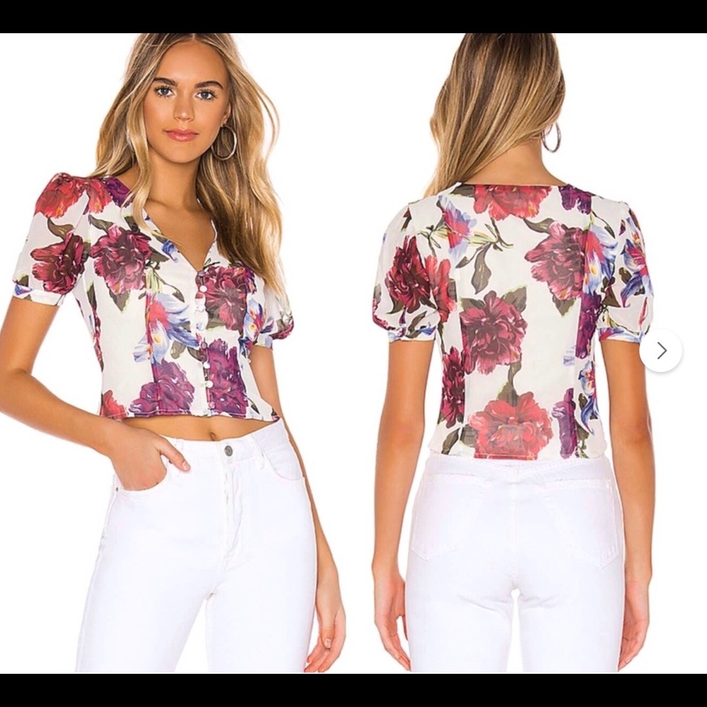 Privacy Please floral top